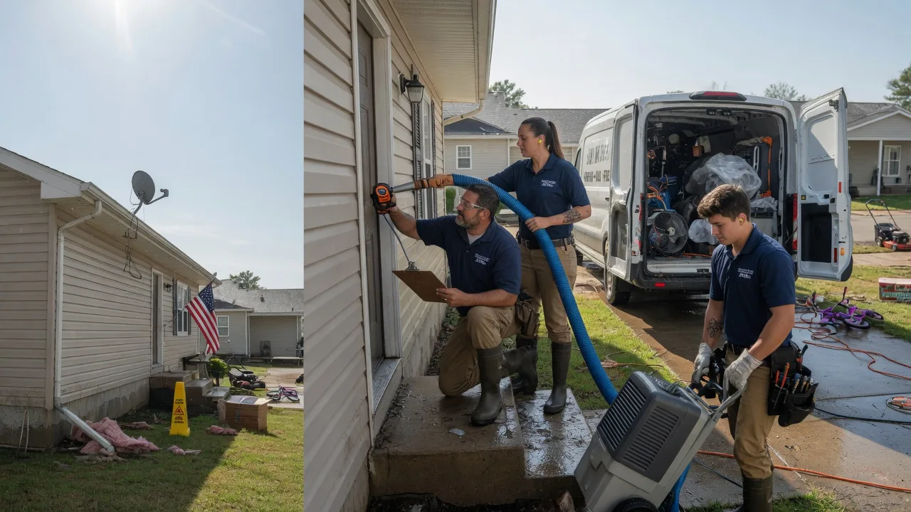 Ceiling Water Damage Restoration in Milford, IA near me